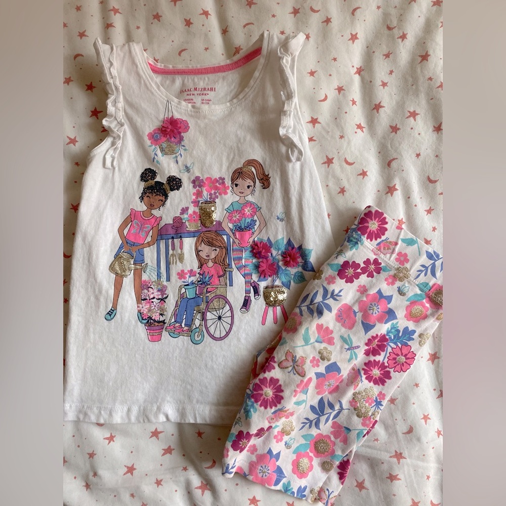 Girl’s Tank Top and matching Shorts